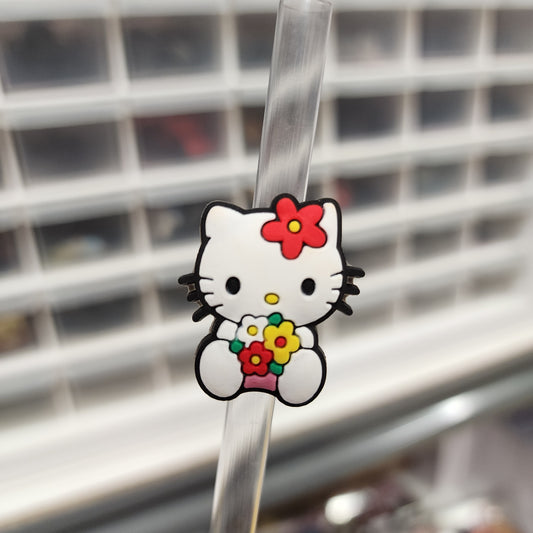 HK Flowers Straw Topper