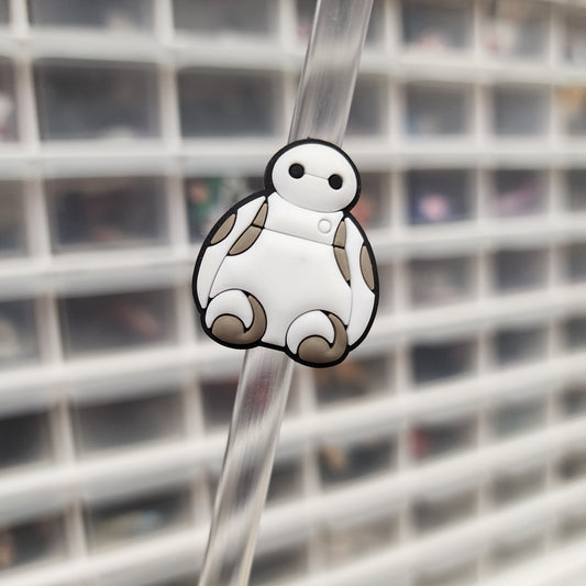 Baymax Straw Topper