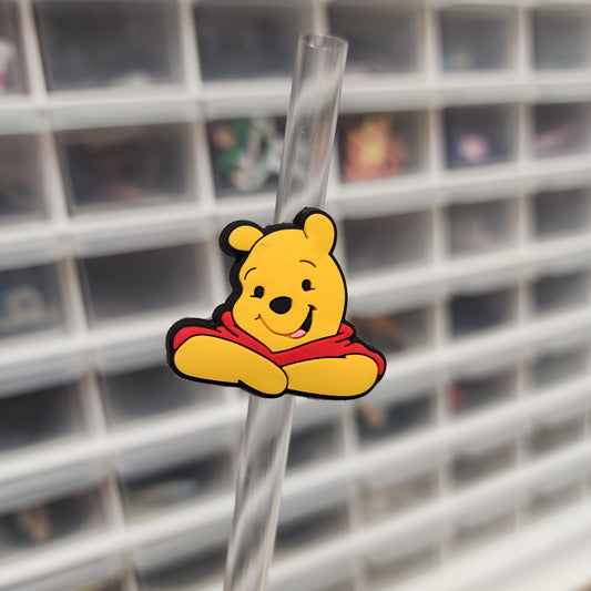 Pooh Straw Topper